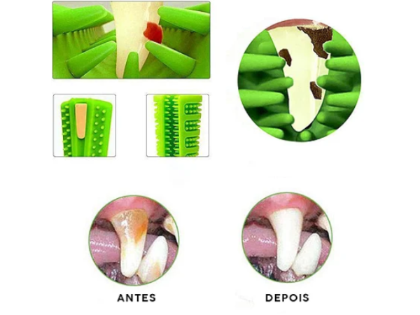 Brinquedo Mordedor Escova De Dente Para Cachorro Grande sm - Image 5