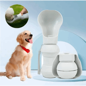 Bebedouro Dobrável para Pets Silicone 300ml Flexível sm